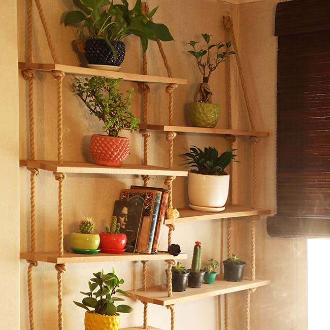 Многоуровневая подвесная полка