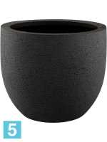 Кашпо Struttura new egg pot, темно-коричневое d-55 h-46 см в #REGION_NAME_DECLINE_PP#