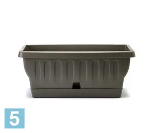 Балконный ящик BAMA Natura, капучино 40,5-l, 19-w, 17,5-h