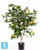 Апельсин 13 плодов, искусственный Top Art ствол Натуральный 85h