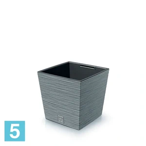 Кашпо Prosperplast FURU Square Low, бетон 29,5-l, 29,5-w, 29-h