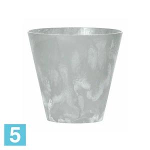 Кашпо Prosperplast TUBUS Beton, бетон 25-d, 23,3-h