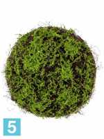 Трава искусственный Мох Зеленый Матовый d-50 см в #REGION_NAME_DECLINE_PP#