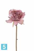 Искусственный букет из розовых роз Ретро Романс 55h (17 шт.)