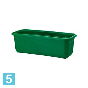 Балконный ящик FORM-PLASTIC Venus, зеленый 30-l, 16-w, 12-h