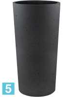 Кашпо Grigio vase tall, антрацит-бетон d-36 h-68 см в #REGION_NAME_DECLINE_PP#