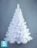 Искусственная елка (Ели PENERI) Настенная белая, ПВХ, 90-h