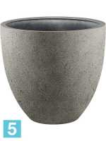 Кашпо Grigio egg pot natural-бетон d-60 h-54 см в #REGION_NAME_DECLINE_PP#