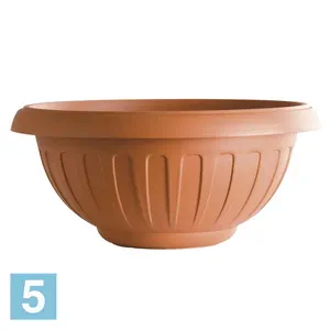 Миска BAMA Natura, терракот 46-d, 21-h