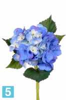 Искусственный цветок для декора Гортензия 15dx48h голубая в #REGION_NAME_DECLINE_PP#