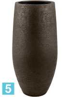 Кашпо Struttura tear vase, светло-коричневое d-53 h-100 см в #REGION_NAME_DECLINE_PP#