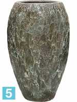 Кашпо Lava emperor relic jade d-45 h-75 см