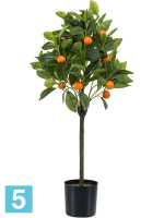 Апельсиновое искусственное Дерево Разветвленное h-75 см в #REGION_NAME_DECLINE_PP#