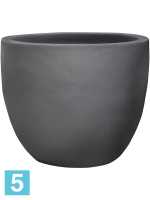 Кашпо Plain couple, антрацит d-68 h-57 см
