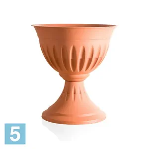 Кашпо BAMA Alba, терракот 25-d, 26,5-h
