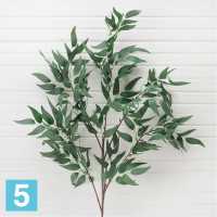 Ветка Фикус узколистный искусственная Alseed, h-90 см.