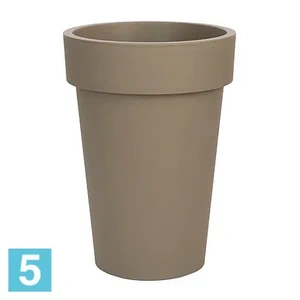 Кашпо Ola Dom LOFT LONG, мокко 56,3-d, 75-h