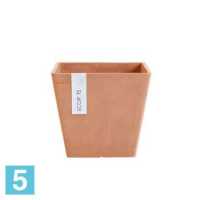 Кашпо с автополивом Ecopots Rotterdam, терракотовое 40-l, 40-w, 35-h