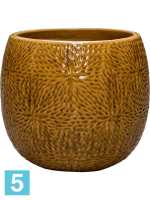 Кашпо Marly pot, медовое d-30 h-28 см