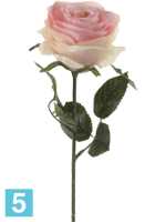 Роза симона розовая искусственная h-45 см в #REGION_NAME_DECLINE_PP#