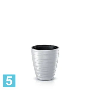 Кашпо Prosperplast MAZE, белое 29,6-d, 32,9-h