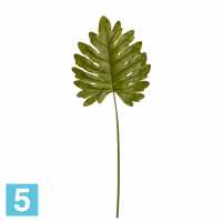 Лист филодендрона экзотик искусственный Alseed, 12шт,уп