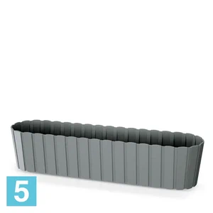 Балконный ящик Prosperplast Boardee Case, серый 14,4-l, 58,7-w, 13-h