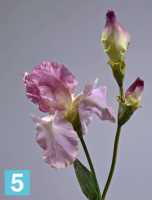 Искусственный цветок для декора Ирис светло-сиреневый TREEZ Collection в #REGION_NAME_DECLINE_PP#