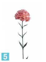 Искусственный цветок для декора Гвоздика 65h розовая в #REGION_NAME_DECLINE_PP#