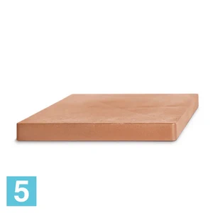 Подставка на колесах Prosperplast Mobile Platform Square, терракотовая 39-l, 39-w, 4,5-h