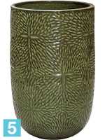 Ваза Marly vase, зеленая d-47 h-70 см
