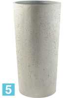 Кашпо Grigio vase tall antique, белое-бетон d-36 h-68 см в #REGION_NAME_DECLINE_PP#
