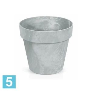 Напольное кашпо Prosperplast Cube Beton, бетон 40-d, 35-h