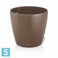 Кашпо с автополивом Lechuza Classico Color, мускатный орех 21-d, 20-h