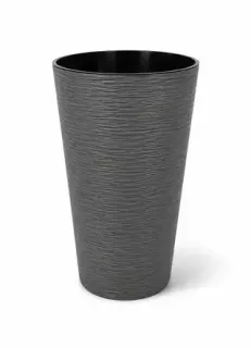 Кашпо Ирис, графит 30-d, 48-h