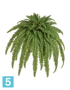 Искусственный Папоротник Бостон Новый Лардж свисающий TREEZ Collection 125-h