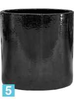 Кашпо, цилиндр pot, черное d-40 h-40 см в #REGION_NAME_DECLINE_PP#