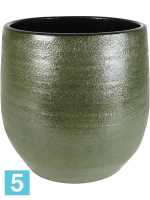 Кашпо Zembla pot, зеленое d-30 h-29 см в #REGION_NAME_DECLINE_PP#