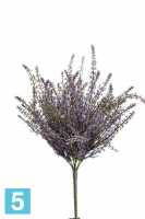 Искусственный цветок для декора вереск куст h35 см лавандового цвета в #REGION_NAME_DECLINE_PP#