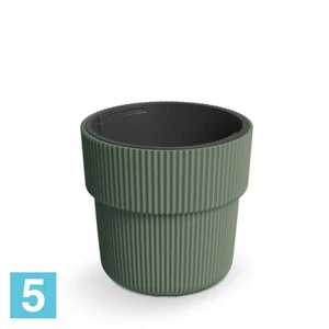 Кашпо Prosperplast MILLY, зеленая сосна 29,9-d, 28,5-h