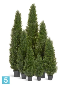 Туя искусственная TREEZ Collection Брабант пушистая уличная 210h (крона d-50, h-190)