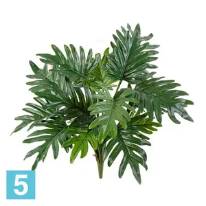 Филодендрон Ксанаду куст искусственный TREEZ Collection 45h