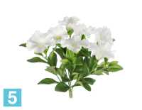 Искусственный цветок для декора Петуния куст белый TREEZ Collection в #REGION_NAME_DECLINE_PP#