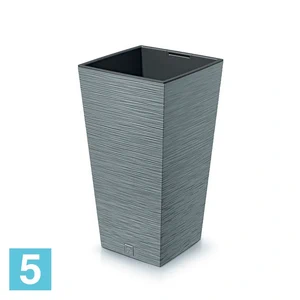 Кашпо Prosperplast FURU Square, бетон 24-l, 24-w, 45-h