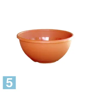 Миска Plafor la Madera, терракот 40-d, 18,2-h