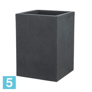 Кашпо Scheurich C-Cube High, черный камень 38-l, 38-w, 54-h