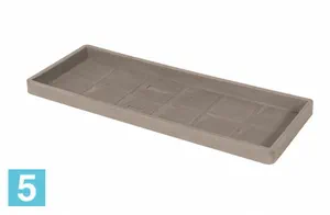 Поддон Plastecnic NATURALIA, кофе 99,6-l, 38,8-w, 5,6-h