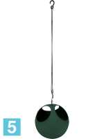 Кашпо подвесное B. for soft air hanging basket, зеленое d-18 h-16 см в #REGION_NAME_DECLINE_PP#