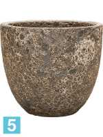 Кашпо Lava couple relic rust, металлическое d-45 h-42 см
