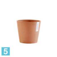 Кашпо с автополивом Ecopots Amsterdam, терракотовое 30-d, 26-h